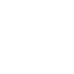 logo evelin white