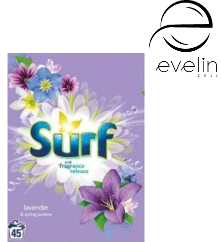 Dry powder Surf 2.25kg. 45 washes Lavender