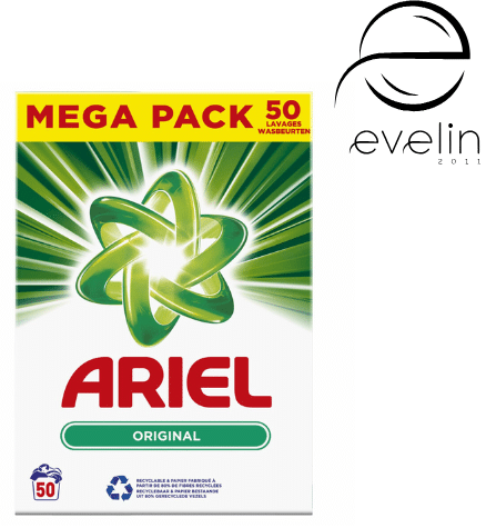 Ariel Dry Powder 3 kg/50 washes Orginal