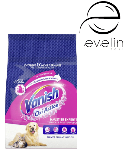 Dry powder VENISH 750 g for carpet cleaning