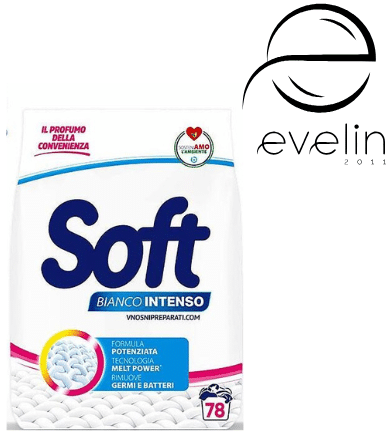 Dry powder SOFT 78 pcs. Intense White 3.9 kg.