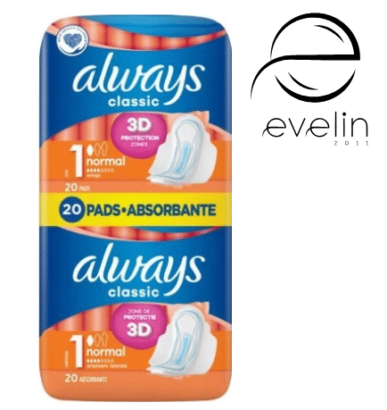 Always sanitary napkins 20 pcs. - Normal Wings