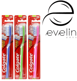 COLGATE DOUBLE ACTION MEDIUM TOOTHBRUSH