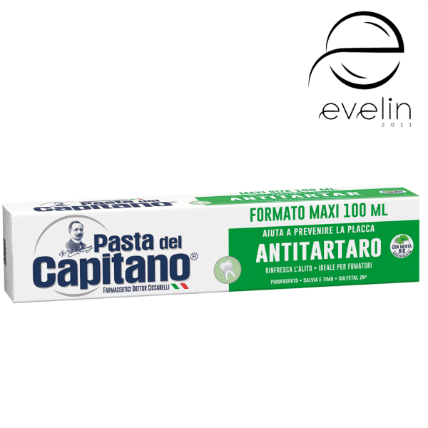 Toothpaste Capitano 100 ml. Antitartar
