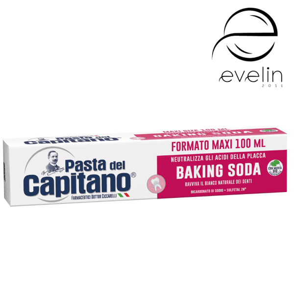 Toothpaste Capitano 100 ml.Baking soda