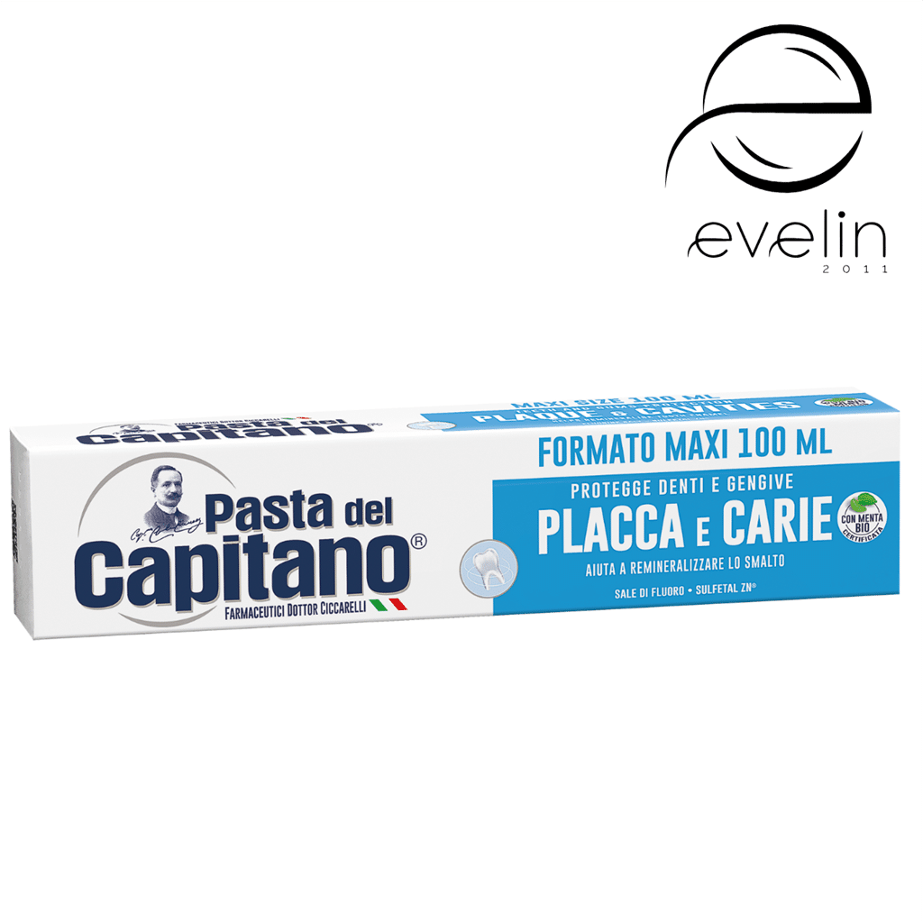 Capitano Toothpaste 100 ml. Plaque&Cavities