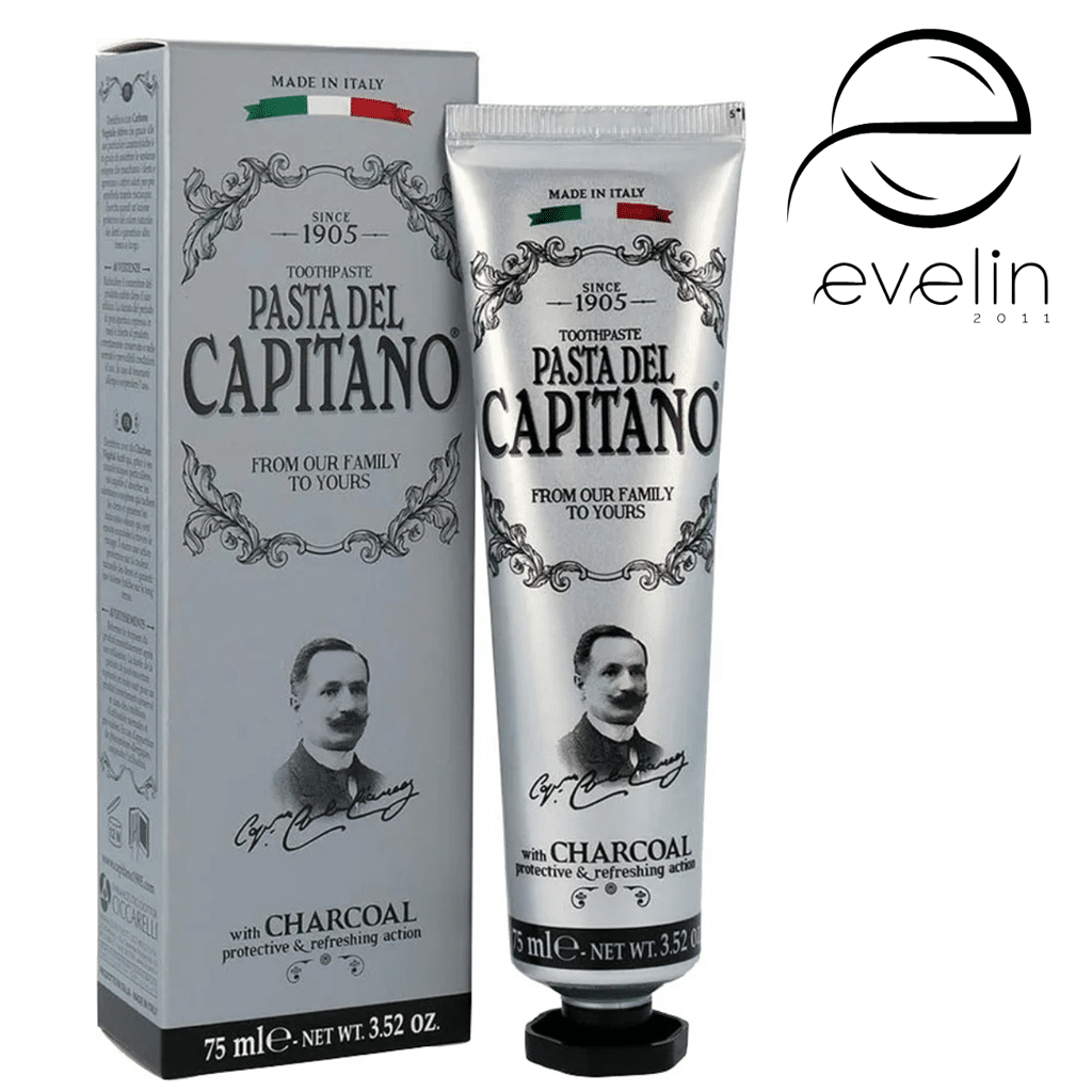 Toothpaste Capitano 75 ml. 1905 Charcoal