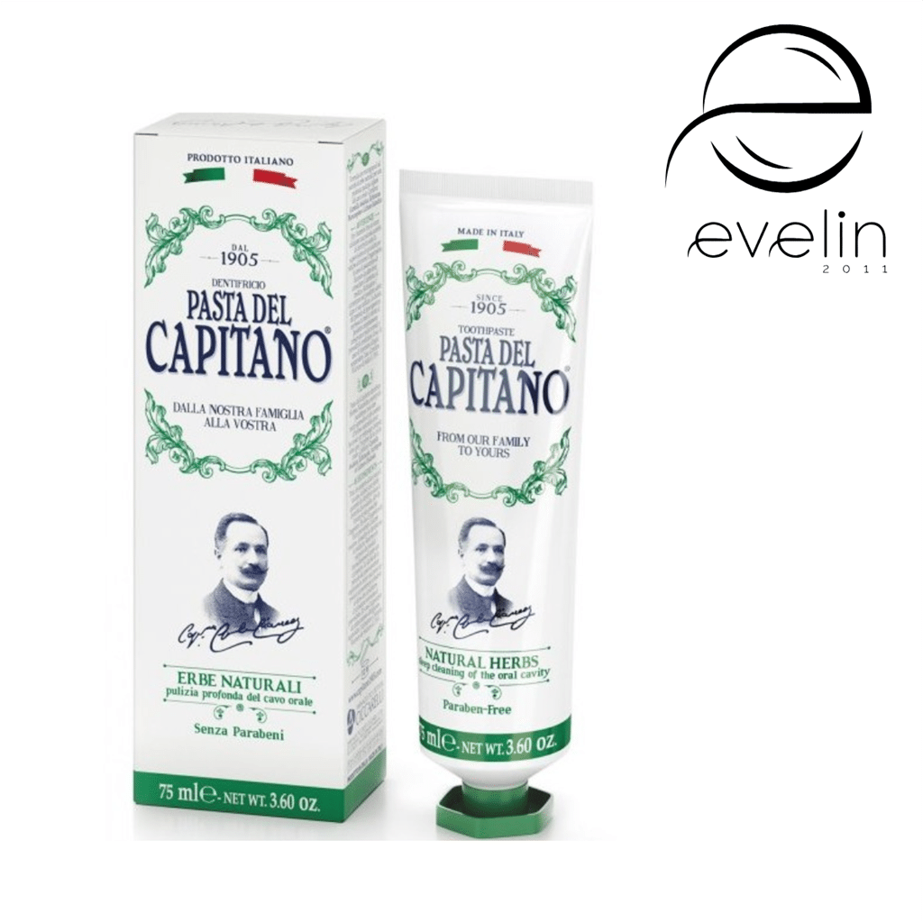 Toothpaste Capitano 75 ml. 1905 Natural Herbs