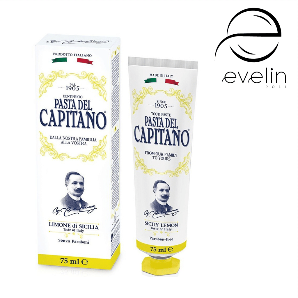 Toothpaste Capitano 75 ml. 1905 Sicily Lemon