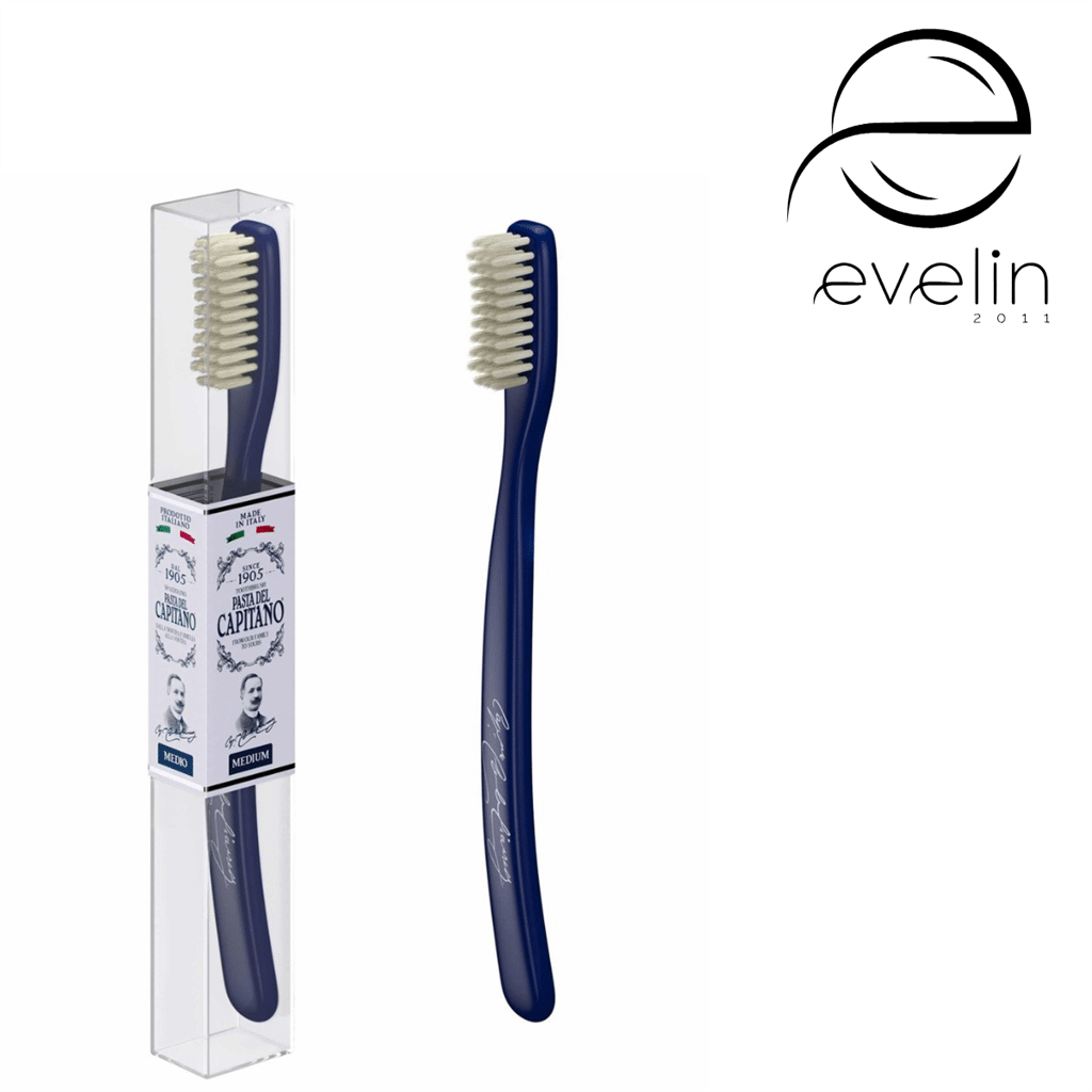 Toothbrush Pasta Del Capitano 1905 Blue Medium