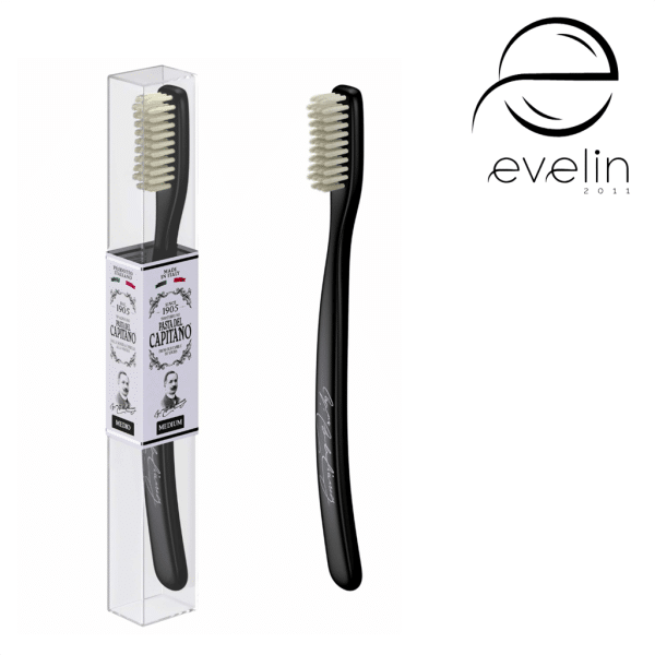 Toothbrush Pasta Del Capitano 1905 black medium