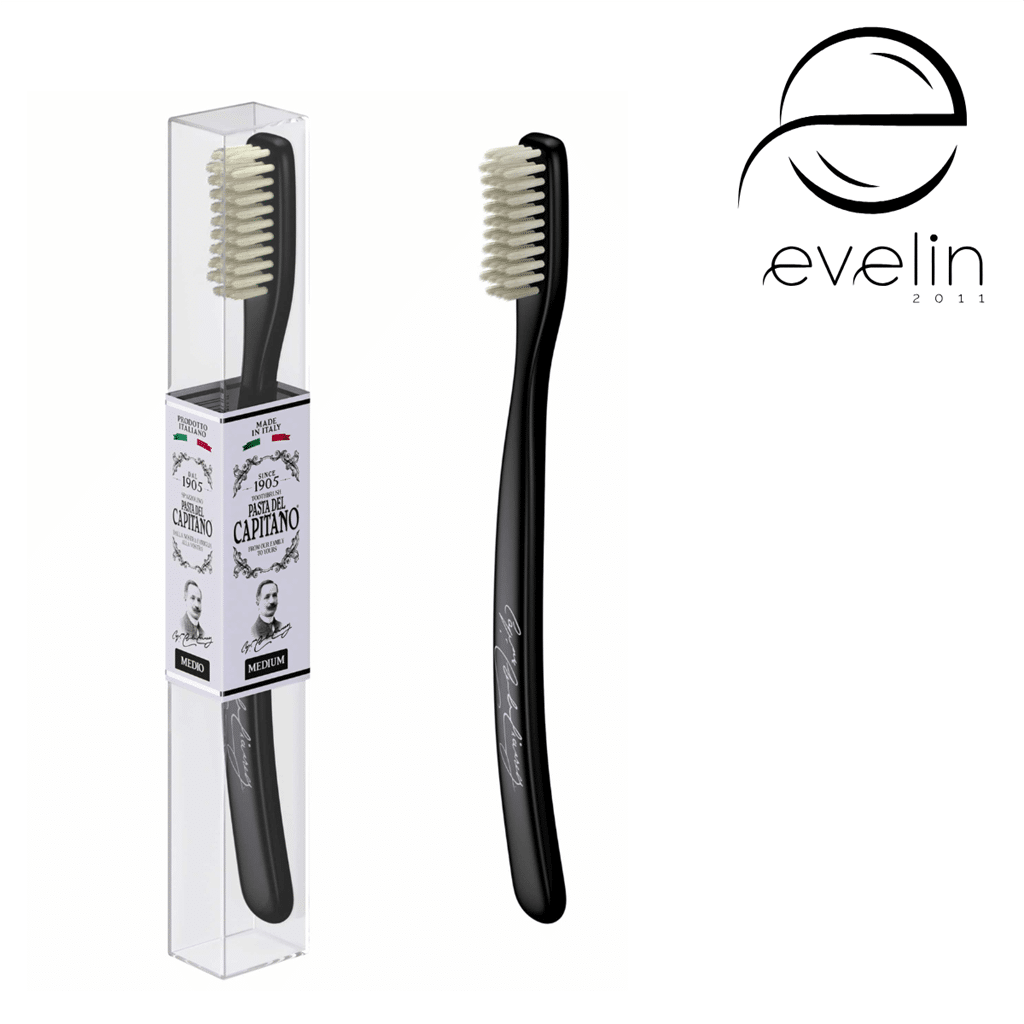 Toothbrush Pasta Del Capitano 1905 black medium