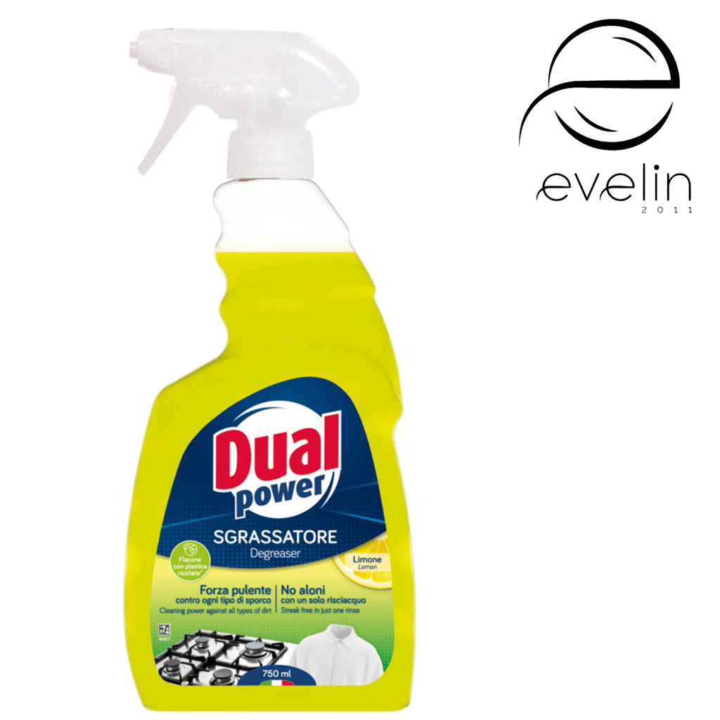 Degreaser Dual pump 750 ml. - LEMON