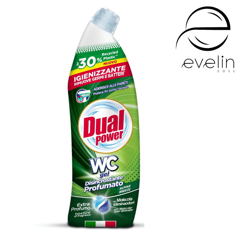 WC Dual Gel 700 ml. -PROFUMATO
