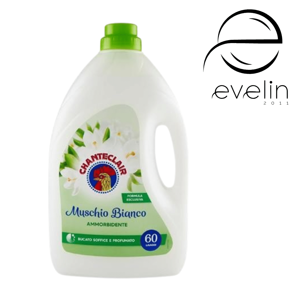 Chantecler Fabric Softener 3 l./ 60 pcs. - GREEN-WHITE MUSK