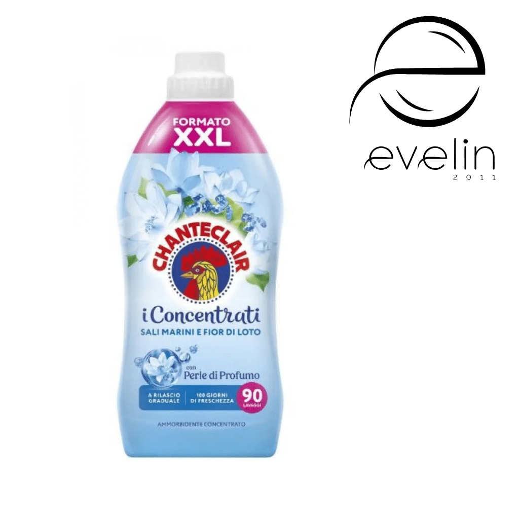Chantecler fabric softener 1,8 l./ 90 pcs. - BLUE-SALT LOTUS
