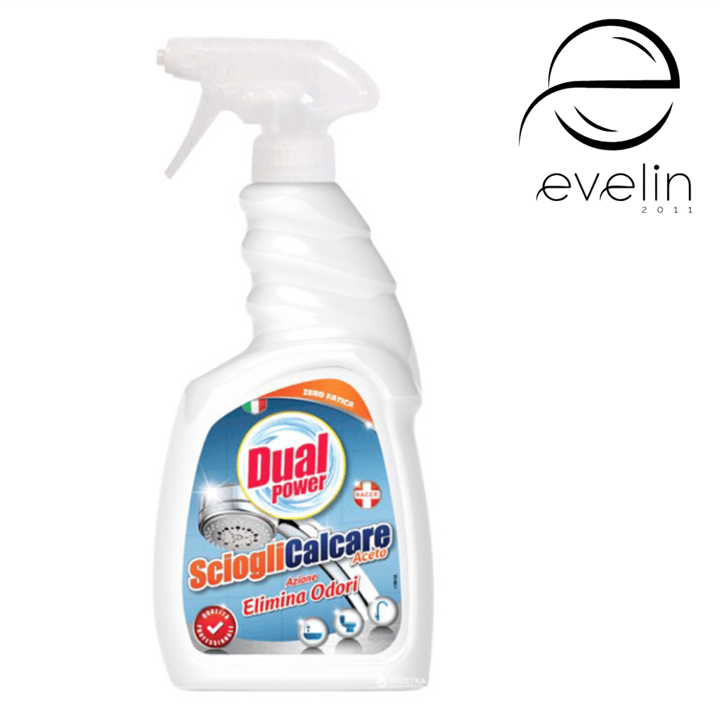 Bathroom detergent Dual anti-limescale with vinegar 750 ml.