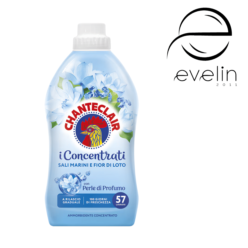 Chantecler fabric softener 1,14 l./ 57 pcs. - BLUE-SALT LOTUS