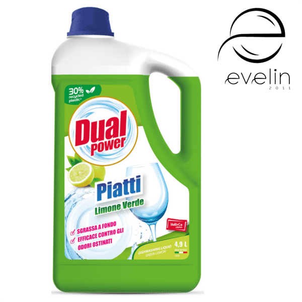Dishwashing liquid 4.9 l. - Dual Verde