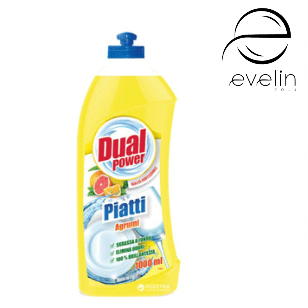 Dishwashing liquid Dual 1 l. - Simply Citrus