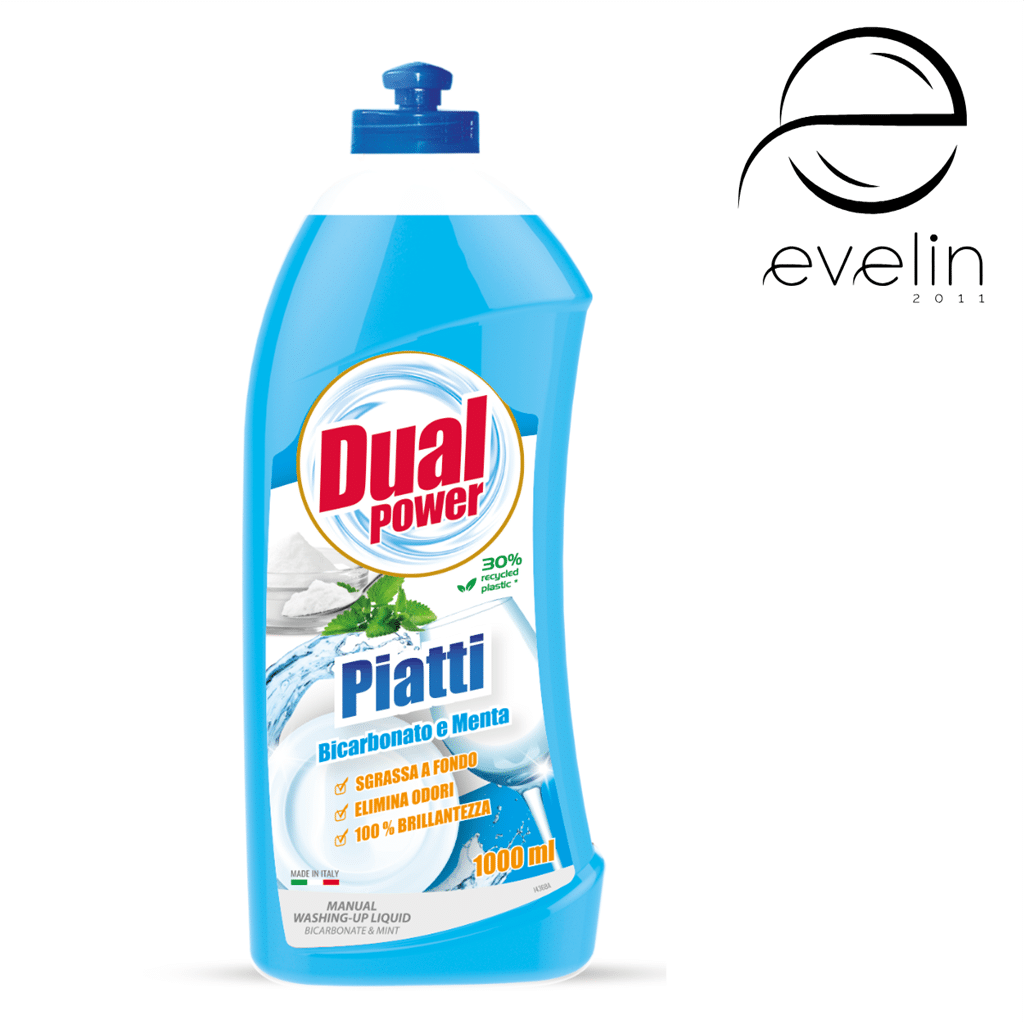 Dishwashing detergent Dual 1 l. - Simply Bicarbonate