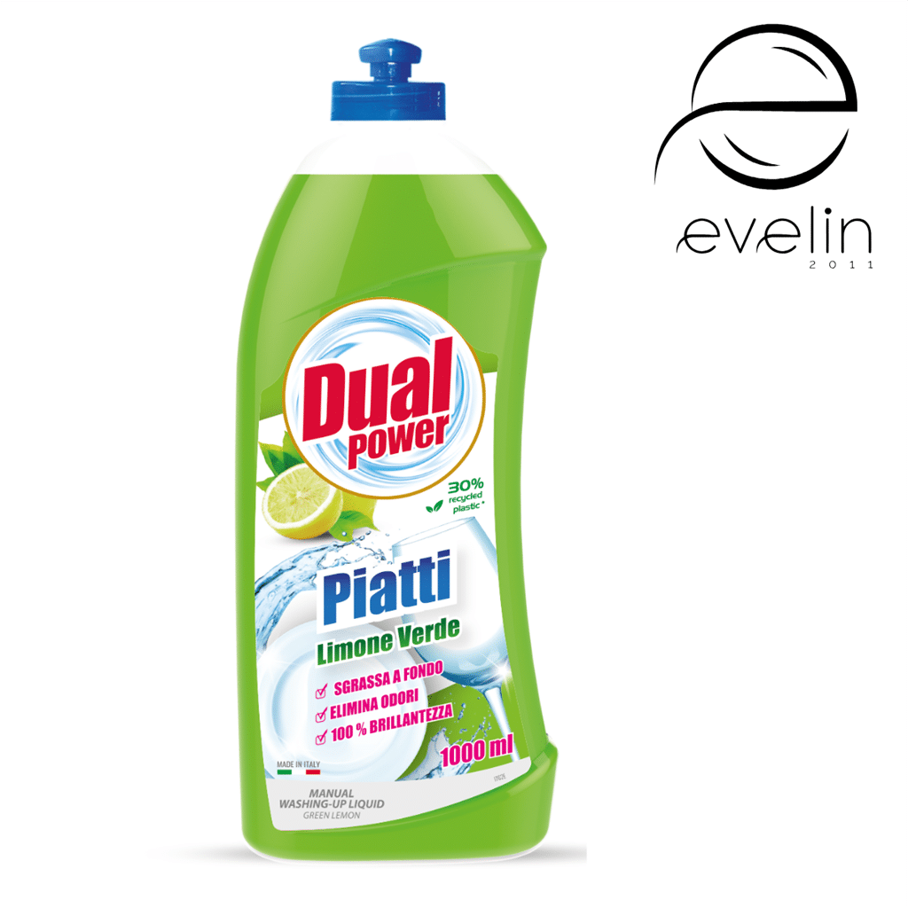 Dishwashing detergent Dual 1 l. - Simply Lemon
