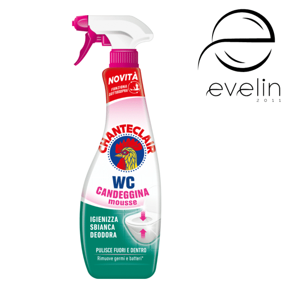 Chantecler WC detergent with bleach 625 ml. - spray