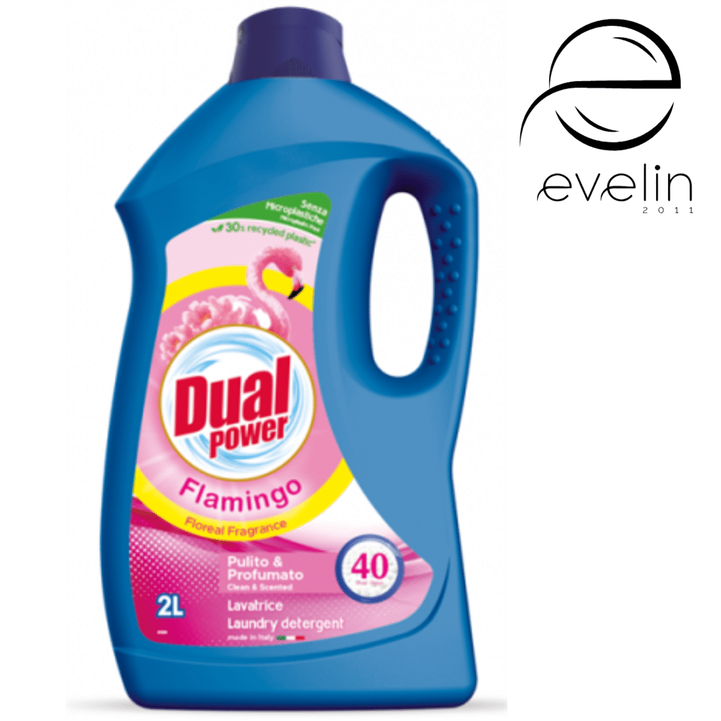 Liquid gel Dual 2 l. - 40 pr. - Flamingo