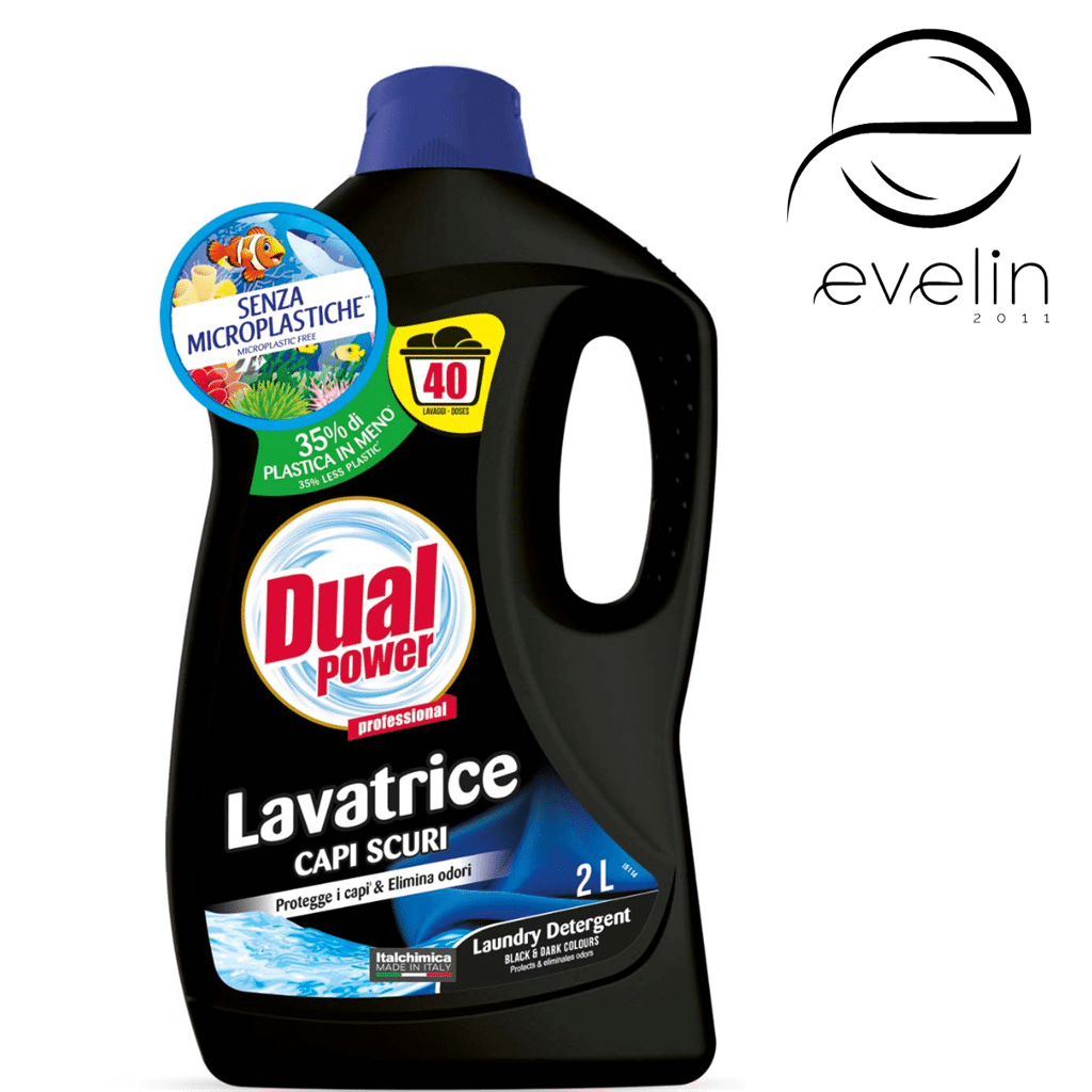Liquid gel Dual 2 l. - 40 pcs. Black laundry
