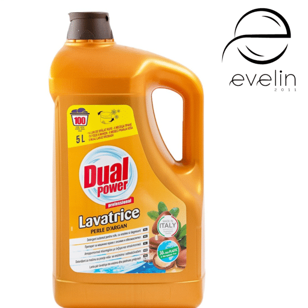 Liquid gel Dual 5 l. - 100 washes - Argan