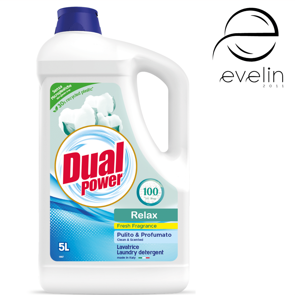 Liquid gel Dual 5 l. - 100 washes - Relax