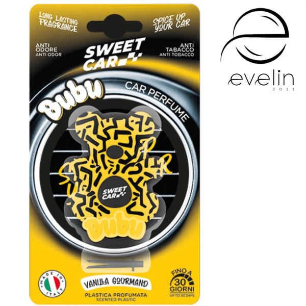 Car air freshener BUBU Vanilla *12