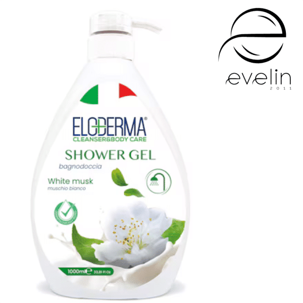 ELODERMA Shower Gel 1 l. - White Musk