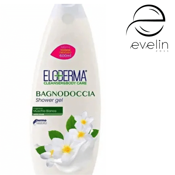 Eloderma Shower Gel 600 ml. - Muscio Bianco