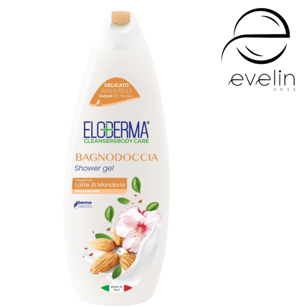 Shower Gel ELODERMA 600 ml. - Mandorla