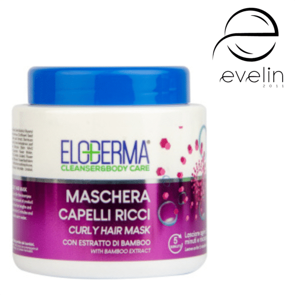 Hair mask ELODERMA 500 ml. - CURLY HAIR