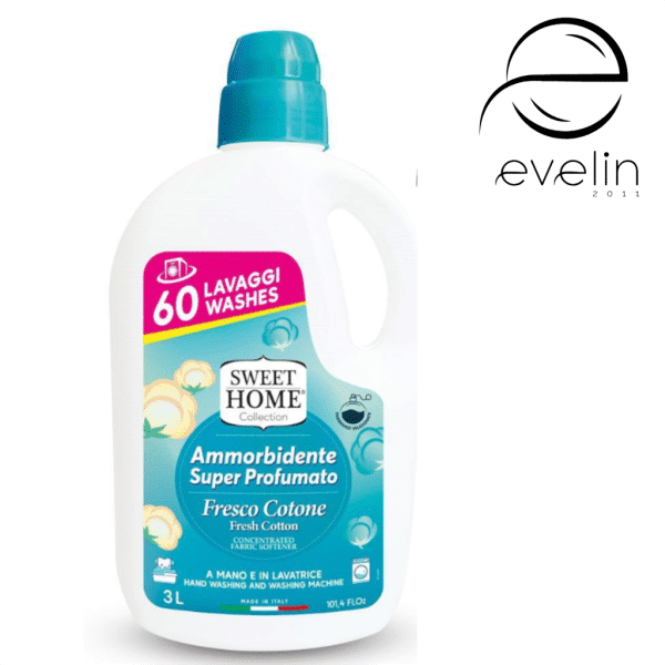 Fabric softener SWEET HOME 3 l. FRESH COTTON
