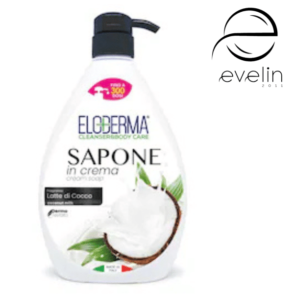Eloderma liquid soap 1 l - Coconut