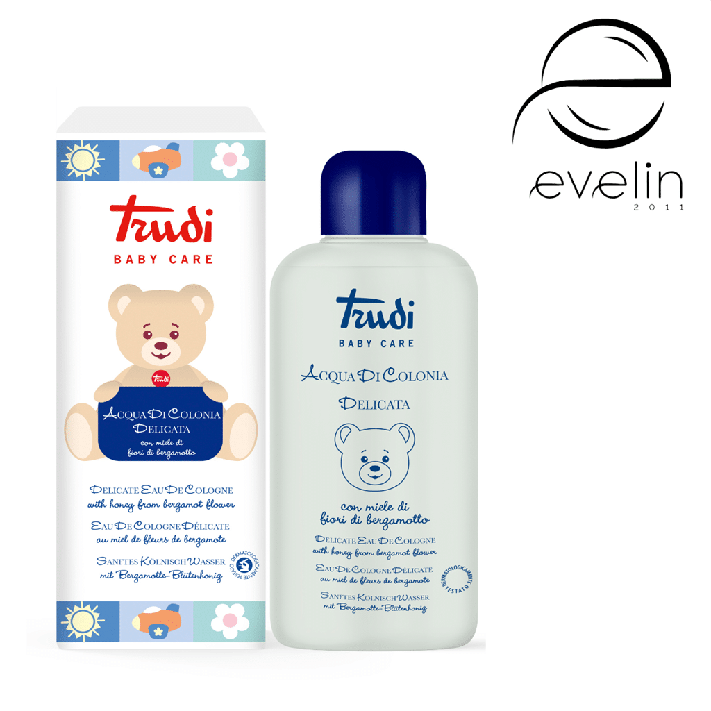 Baby delicate cologne with bergamot honey 100ml. Trudi