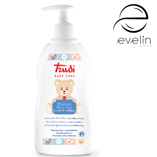 Baby Hand and Face Soap with Wildflower Honey -500ml.Trudi