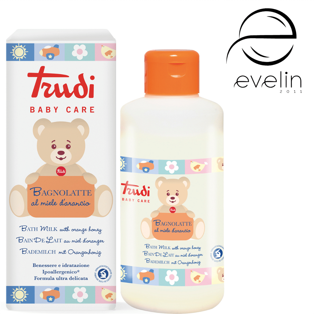 Baby Bath Milk with Orange and Honey 250 ml – Trudi