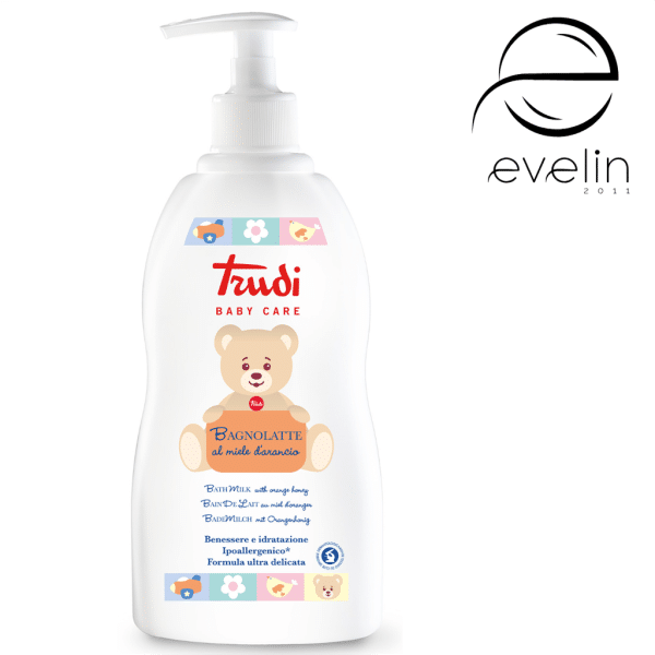 Baby Bath Milk with Orange and Honey 500 ml. – Trudi