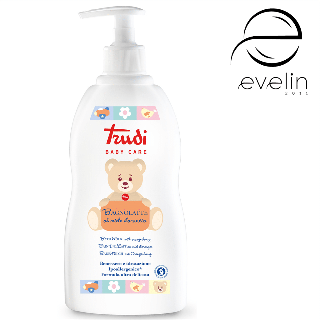 Baby Bath Milk with Orange and Honey 500 ml. – Trudi