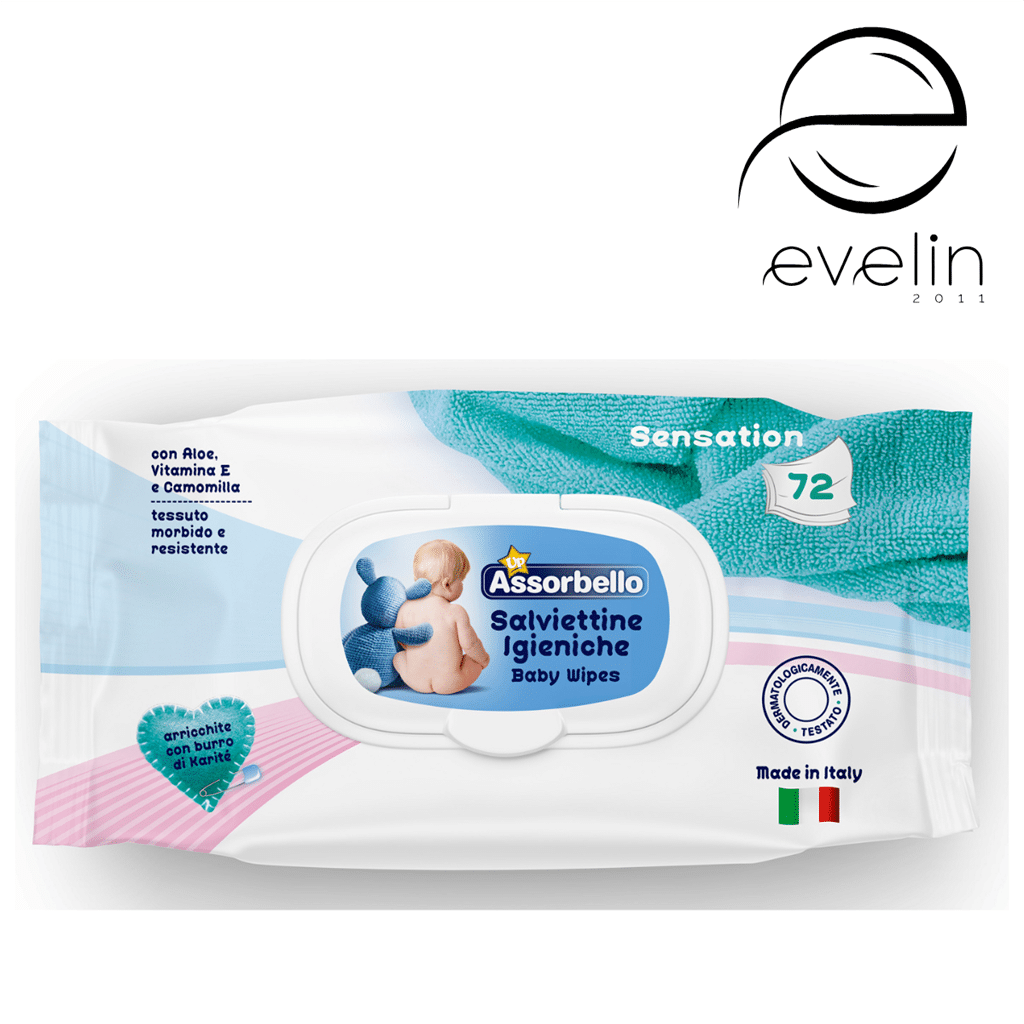 Country wet wipes 72 pcs