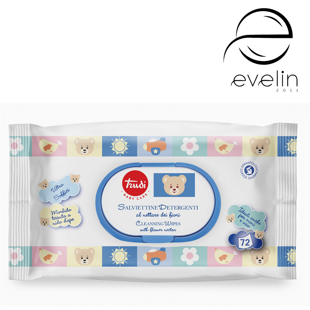 Wet wipes Trudi Salviettine 72 pcs