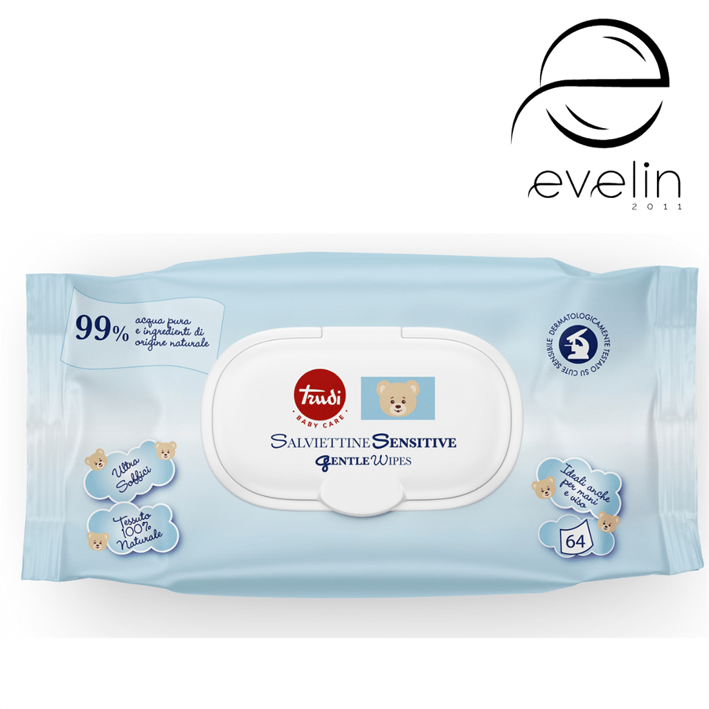 Wet wipes Trudi babi care sensitive 64 pcs.