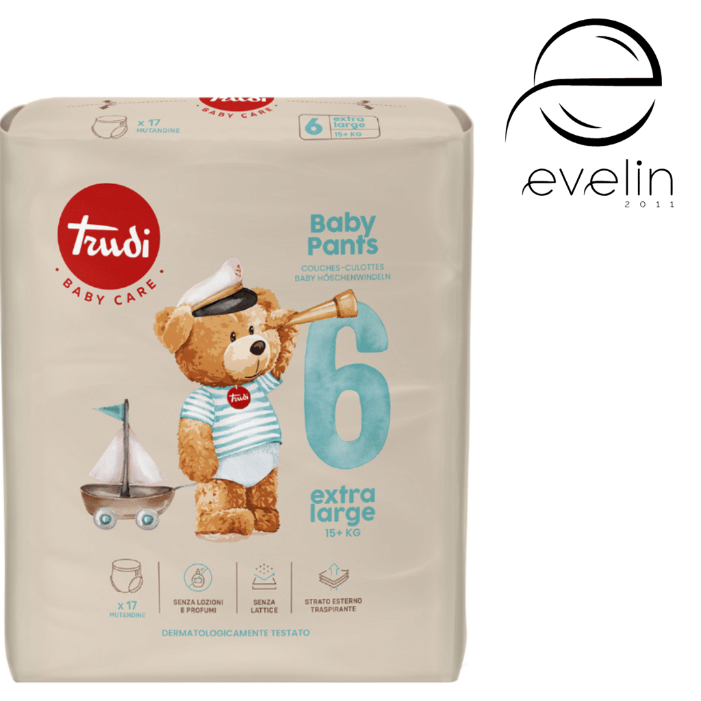 Diapers Trudi Baby Care Pants 17 pcs 6 15+ kg