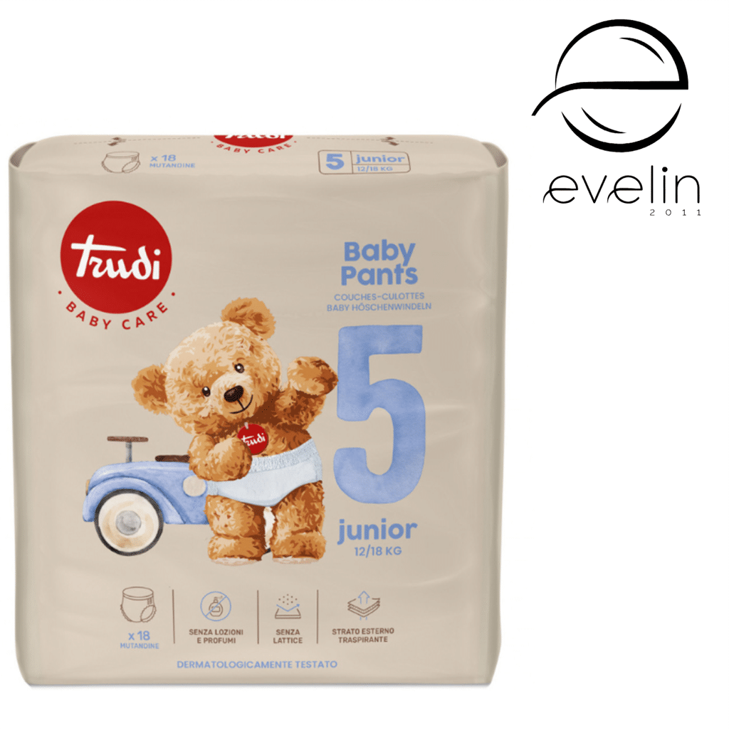 Diapers Trudi Baby Care Pants 18 pcs 5 12-18 kg