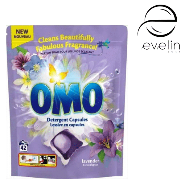 OMO capsules 42 pcs. Lavender & Eucalyptus