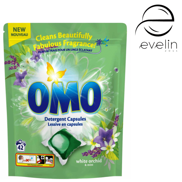 Capsules OMO 42 pcs. White Orchid&Mint